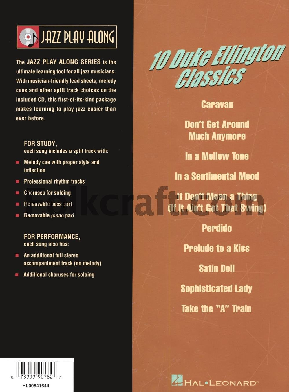 Duke Ellington  Jazz Playalong Volume 1 Book/Online Audio (Jazz Playalong, 1)