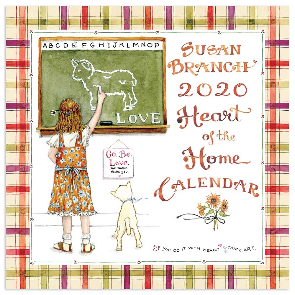 2020 Susan Branch Heart Of The Home Wall Calendar