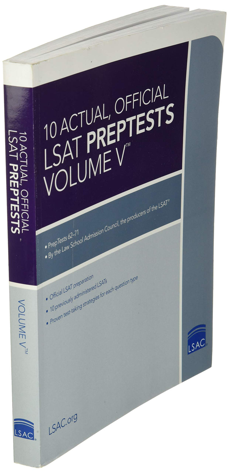 10 Actual, Official Lsat Preptests Volume V: (Preptests 6271) (Lsat Series),New
