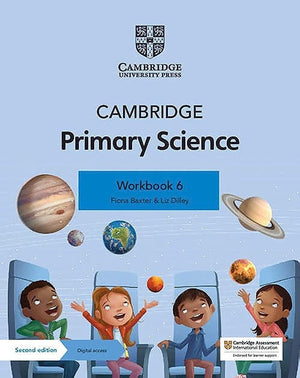 Cambridge Primary Science Workbook 6 with Digital Access (1 Year),Used