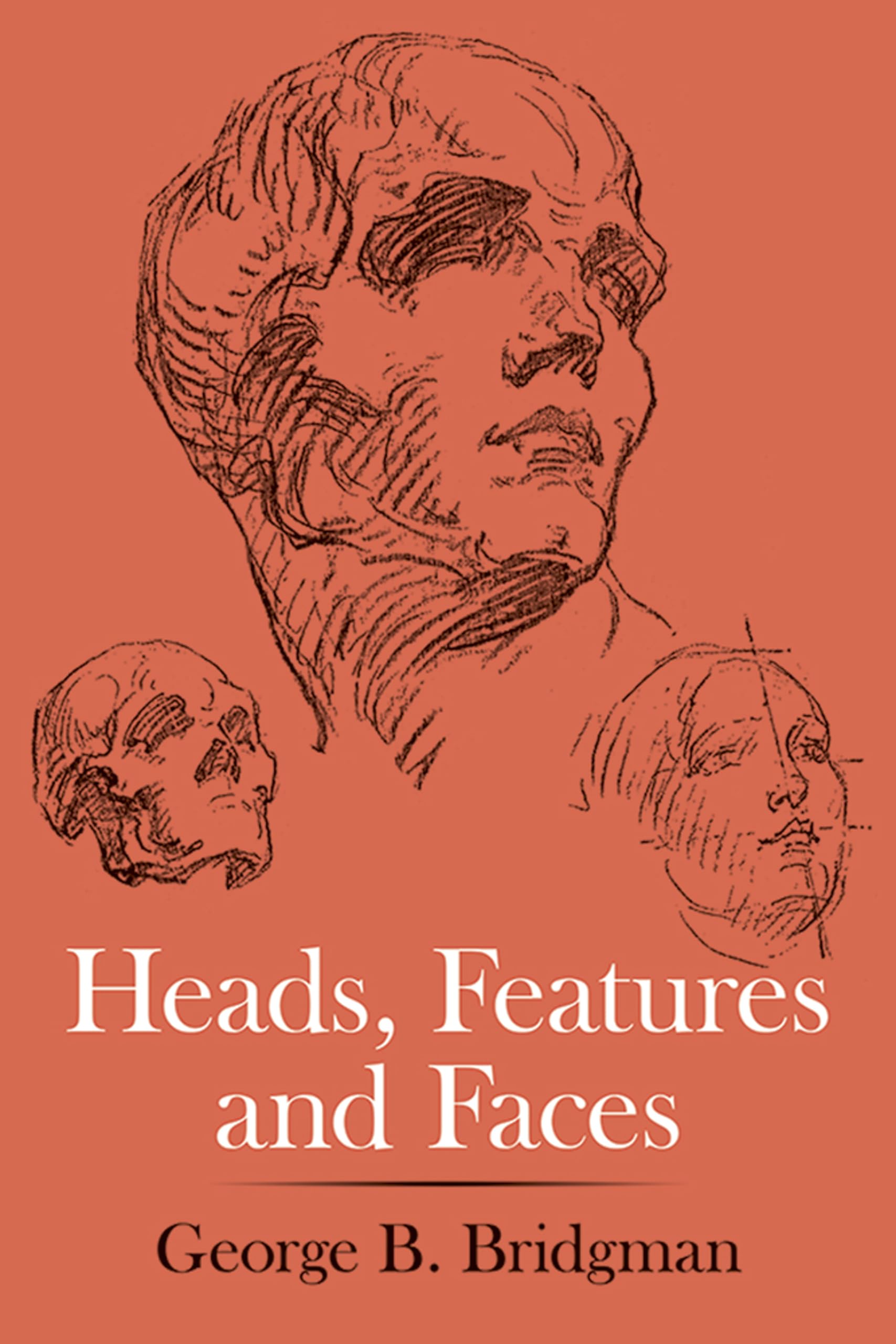 Heads, Features And Faces (Dover Anatomy For Artists),Used