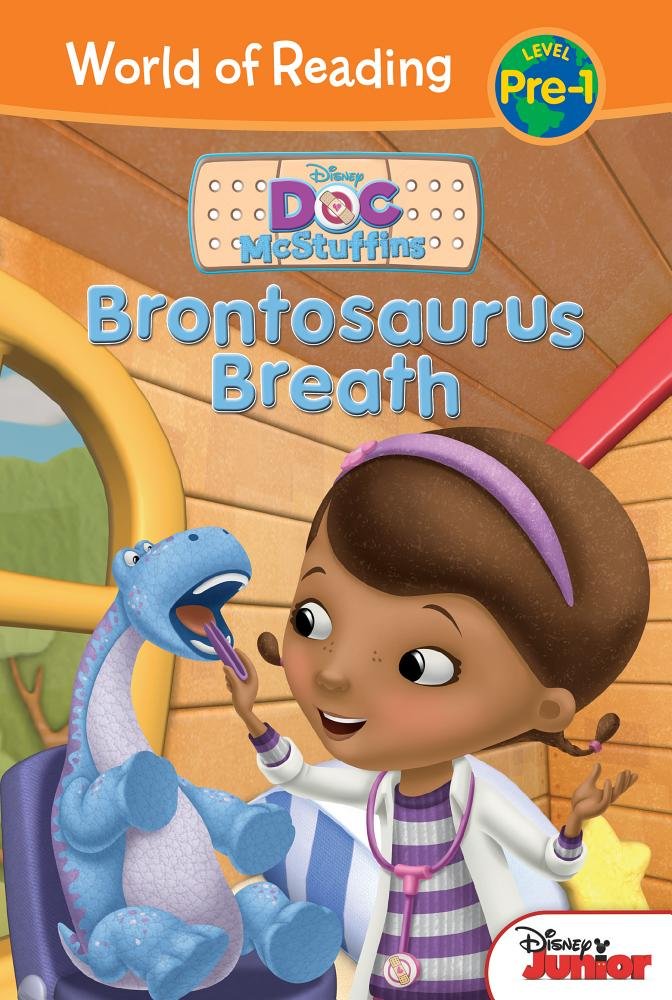 Brontosaurus Breath (Doc McStuffins: World of Reading, Level Pre1),Used