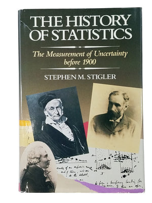 The History of Statistics: The Measurement of Uncertainty before 1900,Used