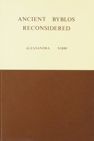 Ancient Byblos Reconsidered,Used