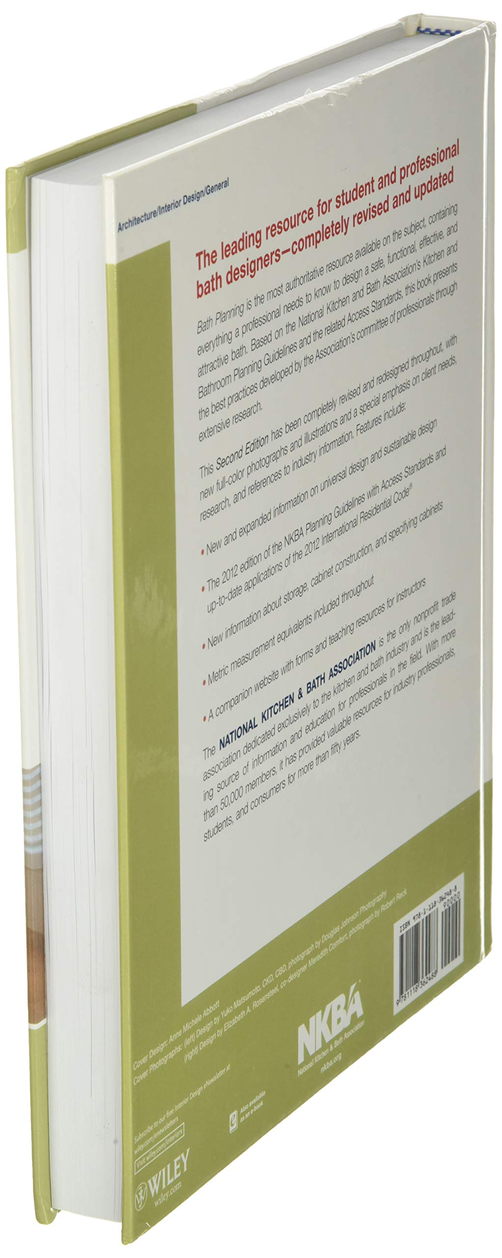 Bath Planning: Guidelines, Codes, Standards,Used