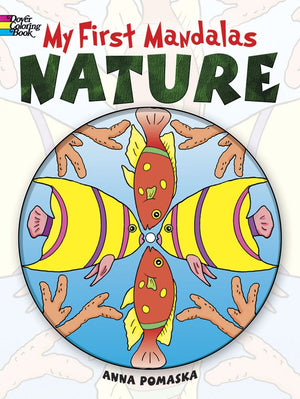 My First MandalasNature Coloring Book (Dover Mandala Coloring Books),Used