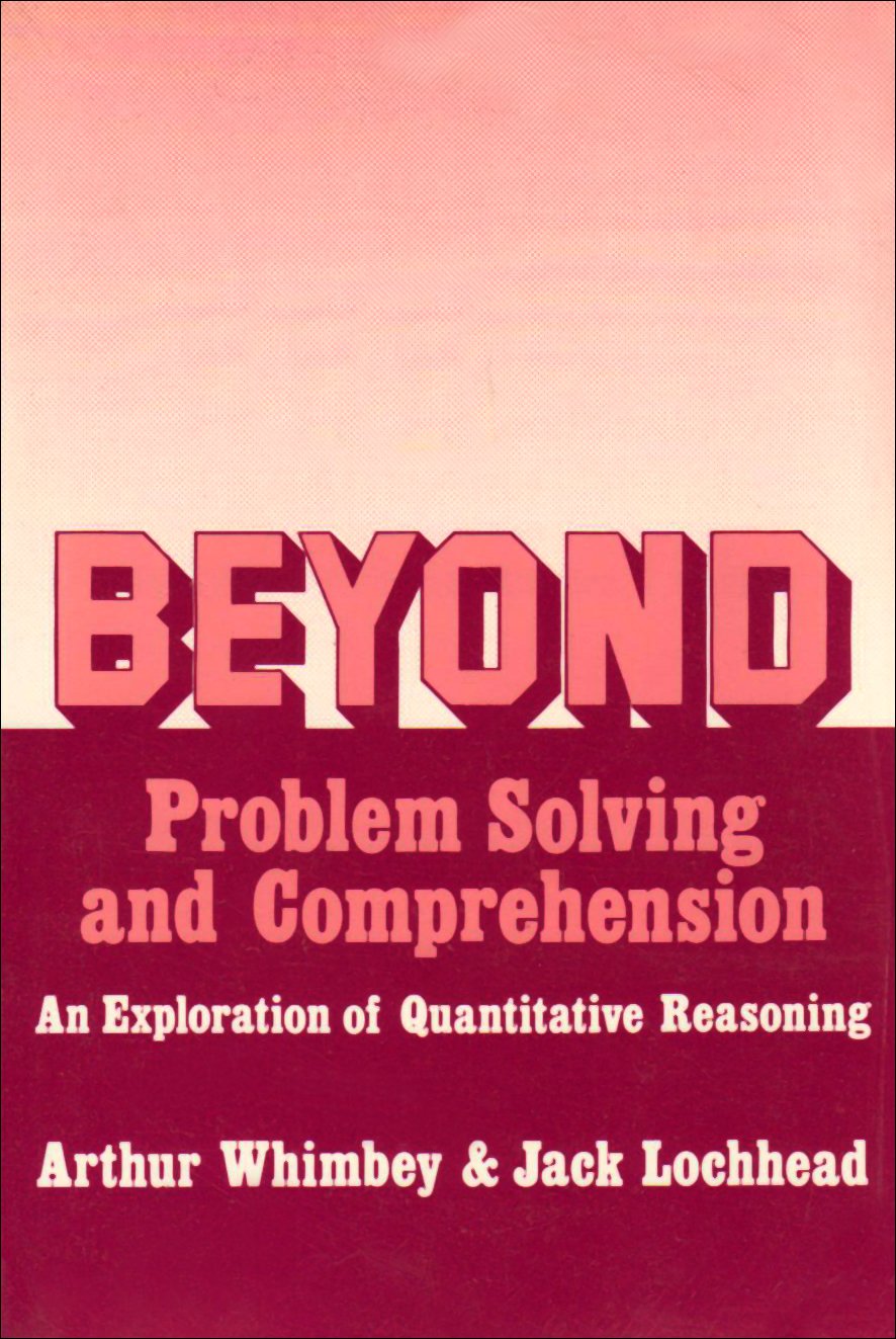 Beyond Problem Solving and Comprehension  An Exploration of Quantitative Reasoning,Used