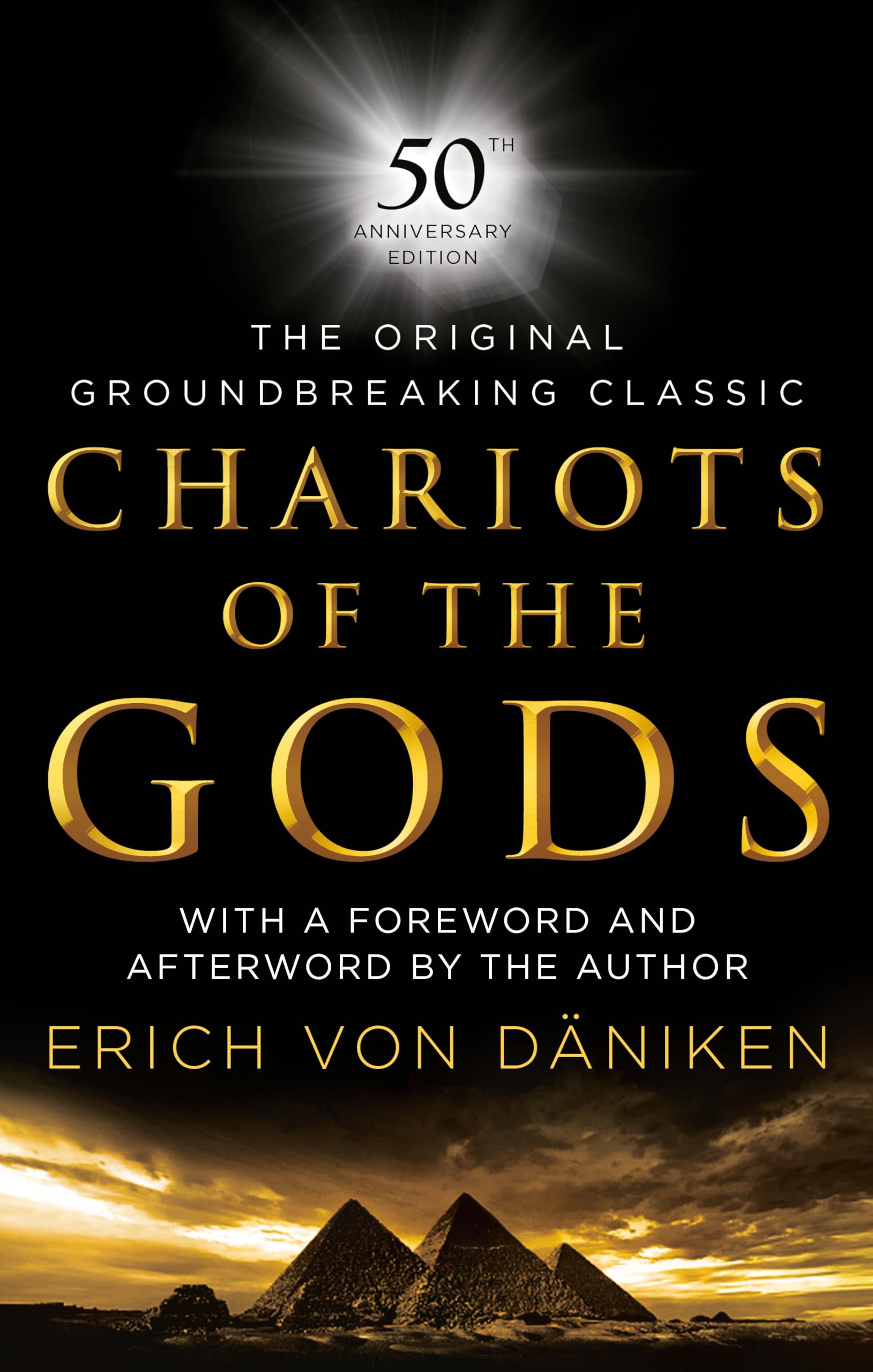 BERKLEY Chariots of the Gods: 50th Anniversary Edition - Black Hardcover Book
