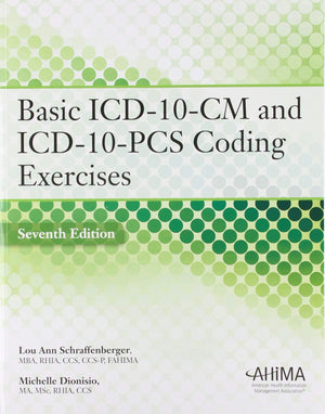 Basic ICD10CM and ICD10PCS Coding Exercises,Used