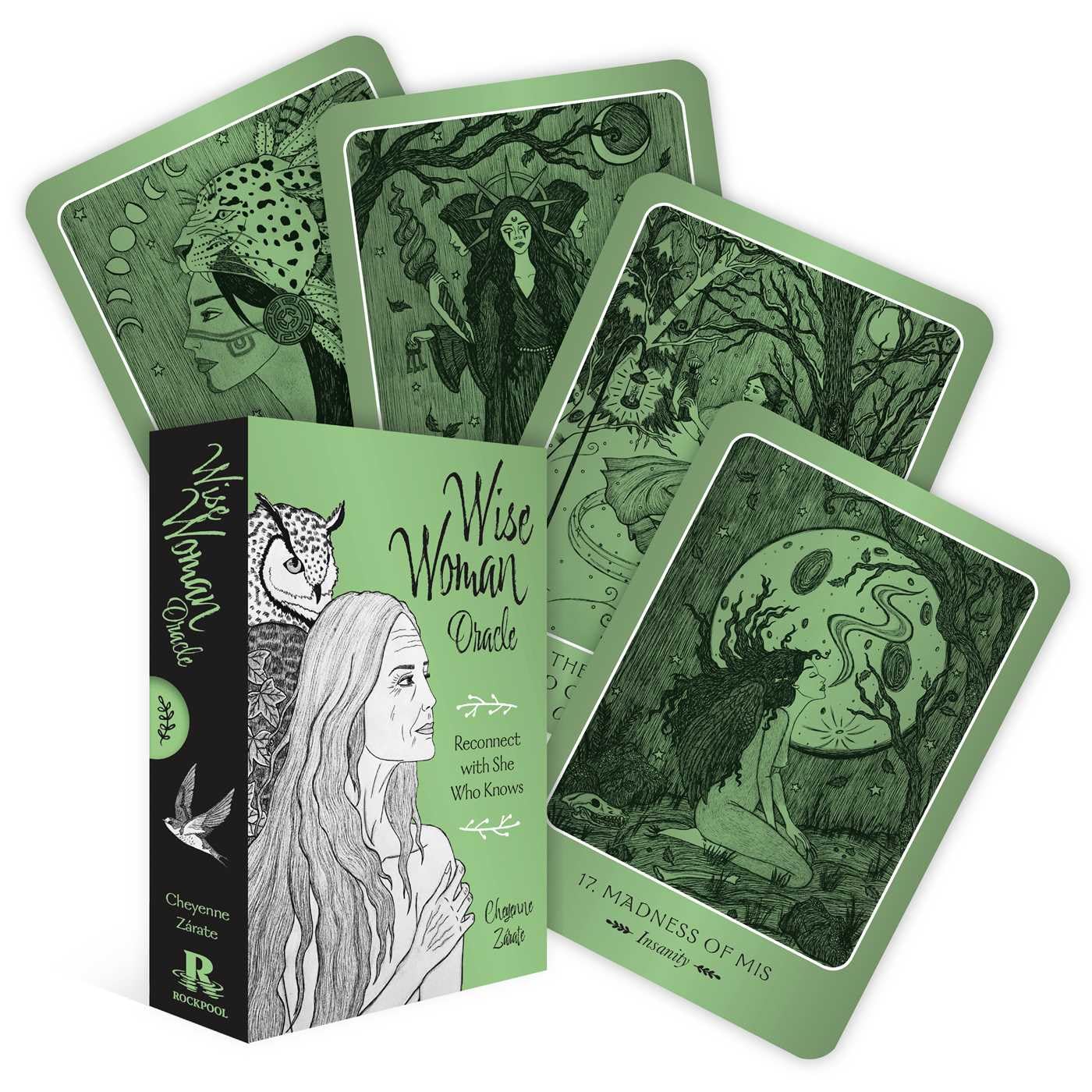 Wise Woman Oracle: Reconnect with She Who Knows (Rockpool Oracle),New