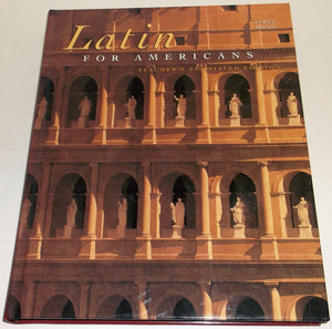 Latin for Americans, Book 1, 8th Teacher's Edition,Used