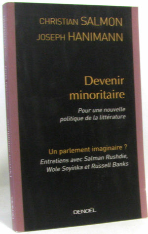 Devenir minoritaire: Pour une nouvelle politique de la littrature,Used