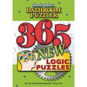 Uncle John's Bathroom Puzzler: 365 New Logic Puzzles,Used
