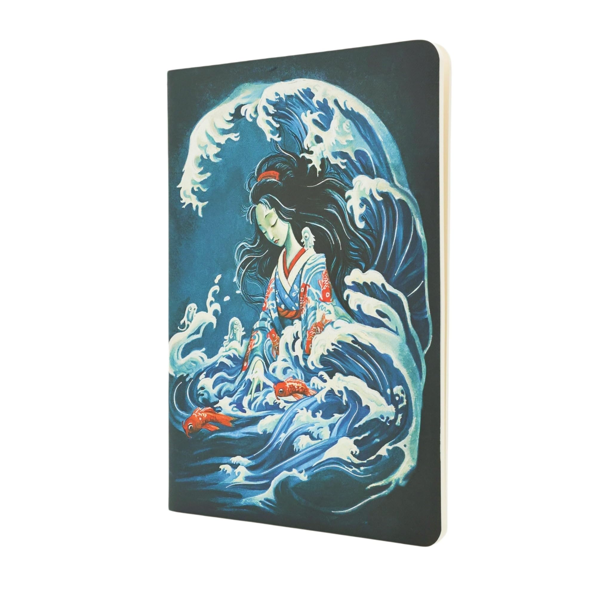 Empress Jingu A5 Unlined Softcover Cahier, 80Pg, 100Gsm By Paperblanks (Esprit De Lacombe)