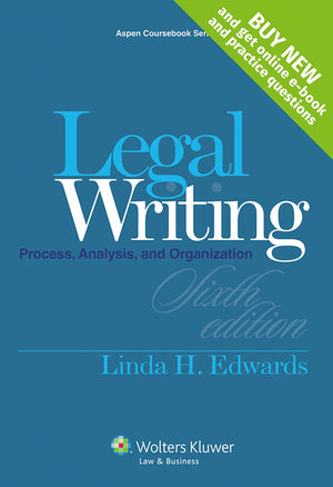 Legal Writing: Process, Analysis and Organization [Casebook Connect] (Aspen Coursebook),Used
