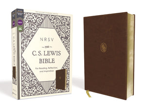 Nrsv, The C. S. Lewis Bible, Leathersoft, Brown, Comfort Print: For Reading, Reflection, And Inspiration