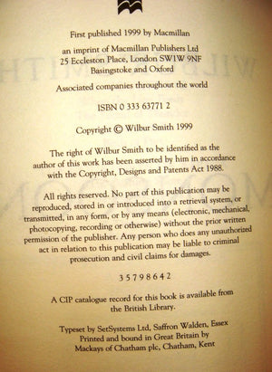 Monsoon (Courtney Family Adventures),New