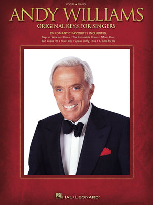 Andy Williams  Original Keys for Singers,Used