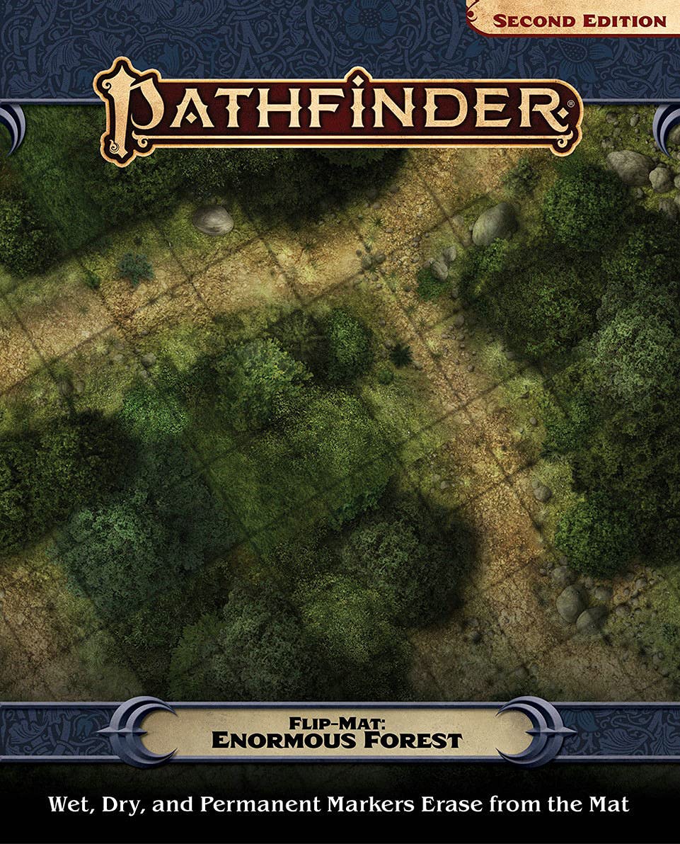 Pathfinder FlipMat: Enormous Forest,Used