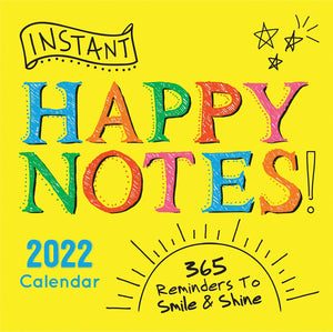 2022 Instant Happy Notes Boxed Calendar: 365 Reminders to Smile and Shine! (Happiness Daily Calendar, Inspirational Gift for Wom,Used