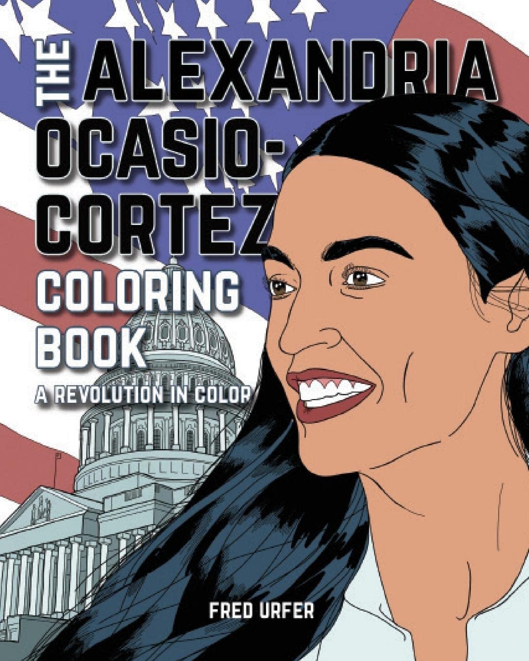 Alexandria Ocasiocortez: A Coloring Book Biography