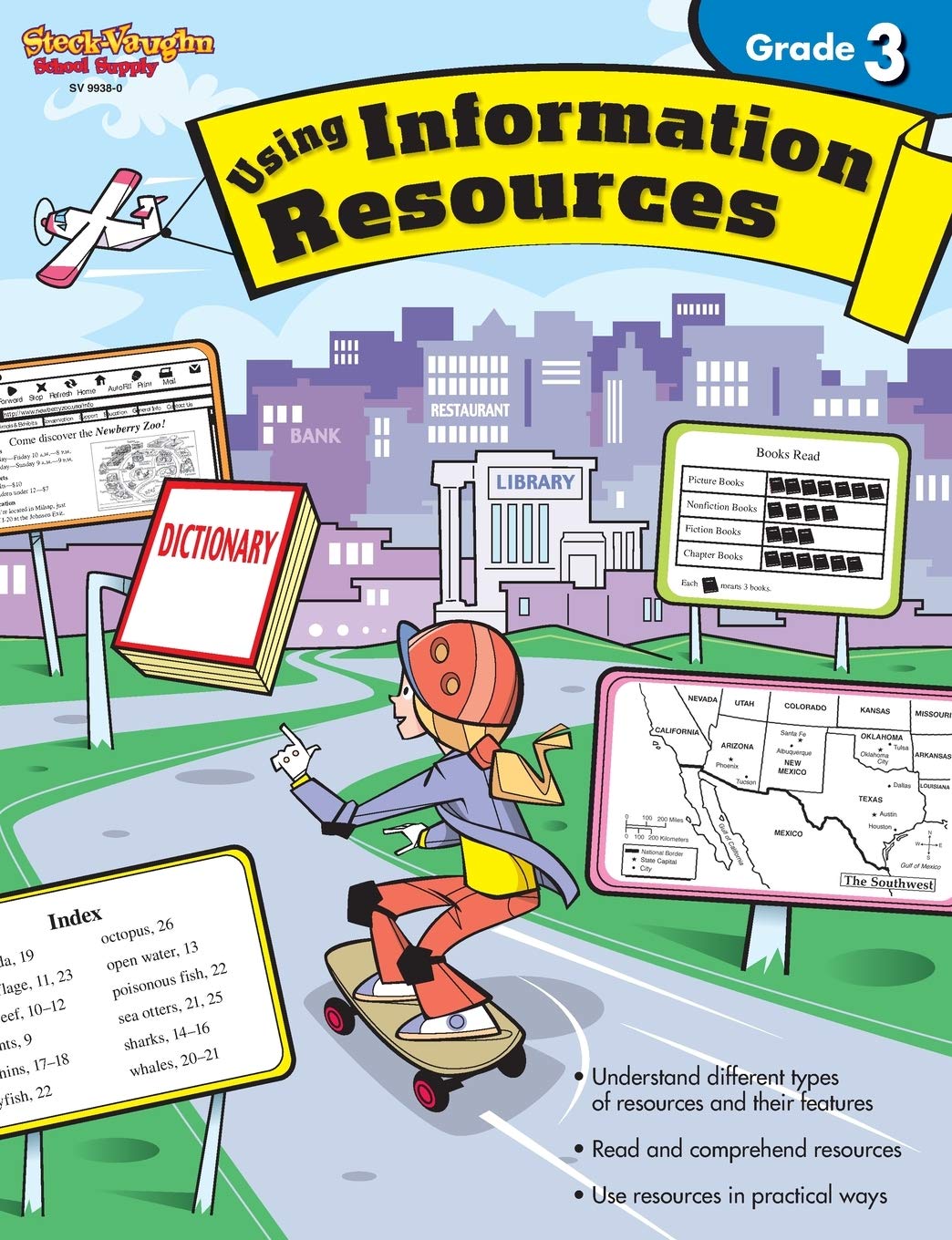 Using Information Resources: Reproducible Grade 3,Used