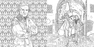 Sherlock: The Mind Palace: A Coloring Book Adventure-new