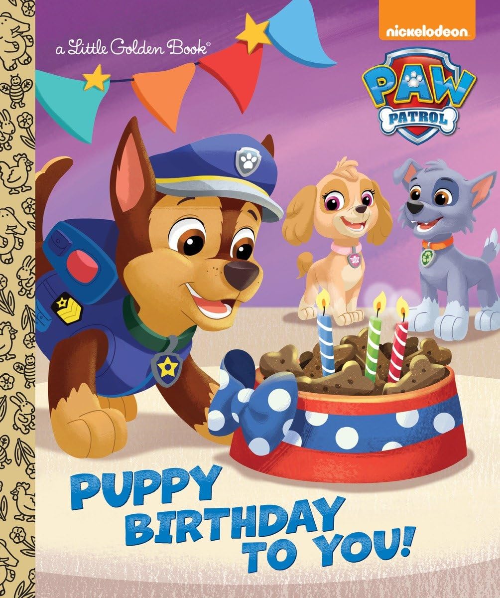 Puppy Birthday to You! (Paw Patrol) (Little Golden Book),Used