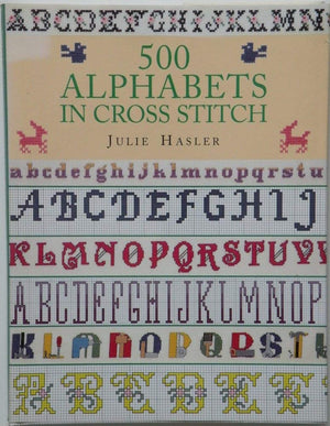 500 Alphabets in Cross Stitch,New