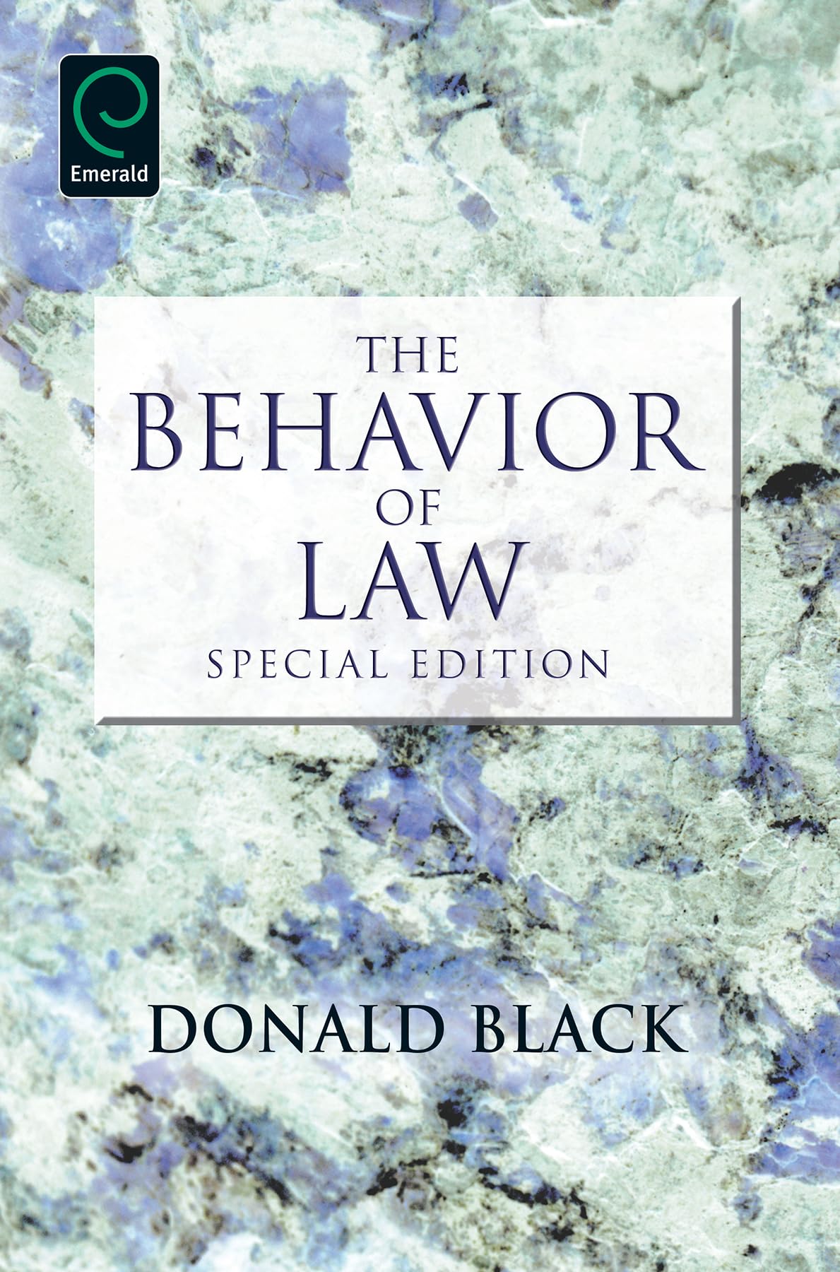 The Behavior Of Law, Special Edition,New