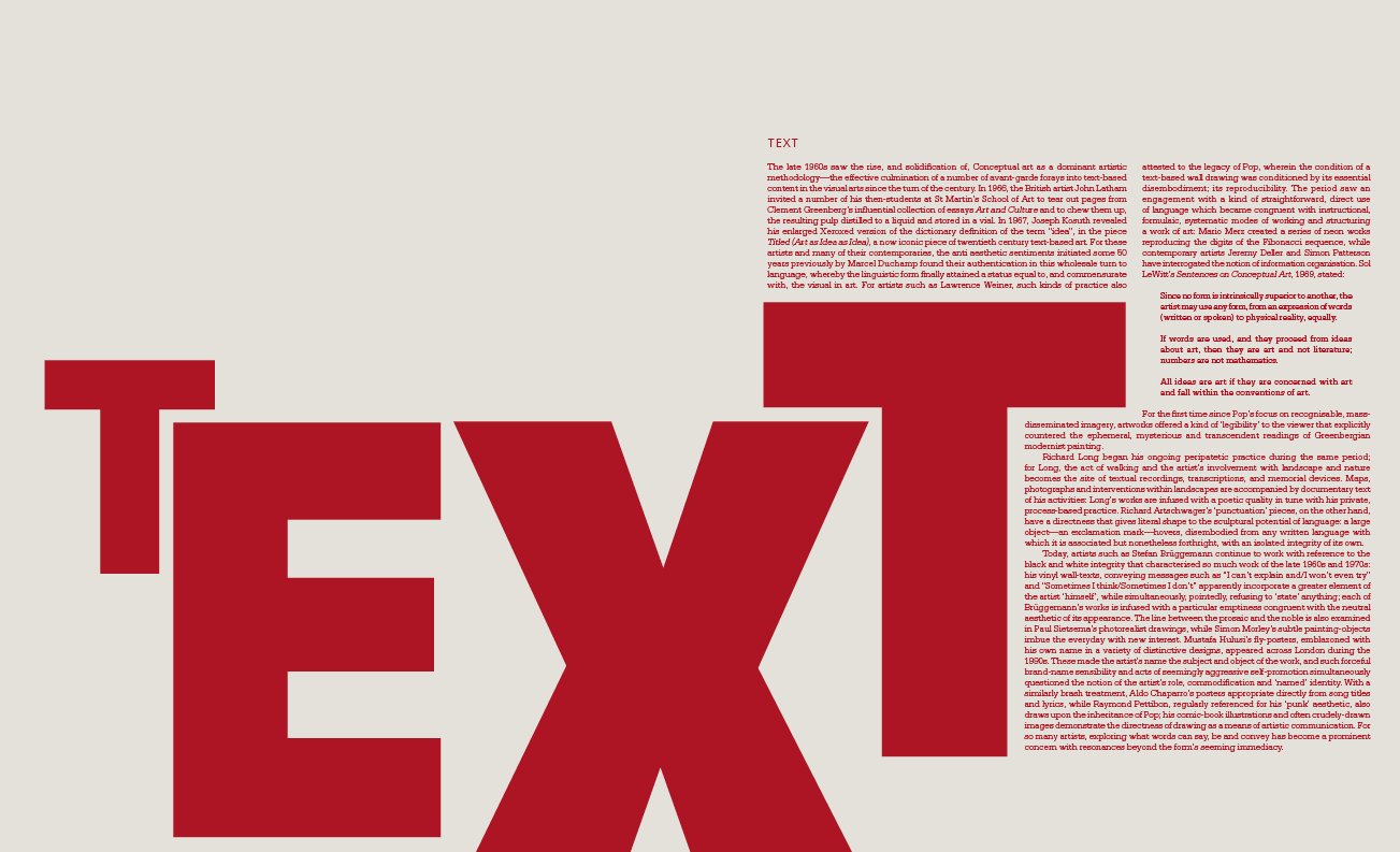 Art And Text