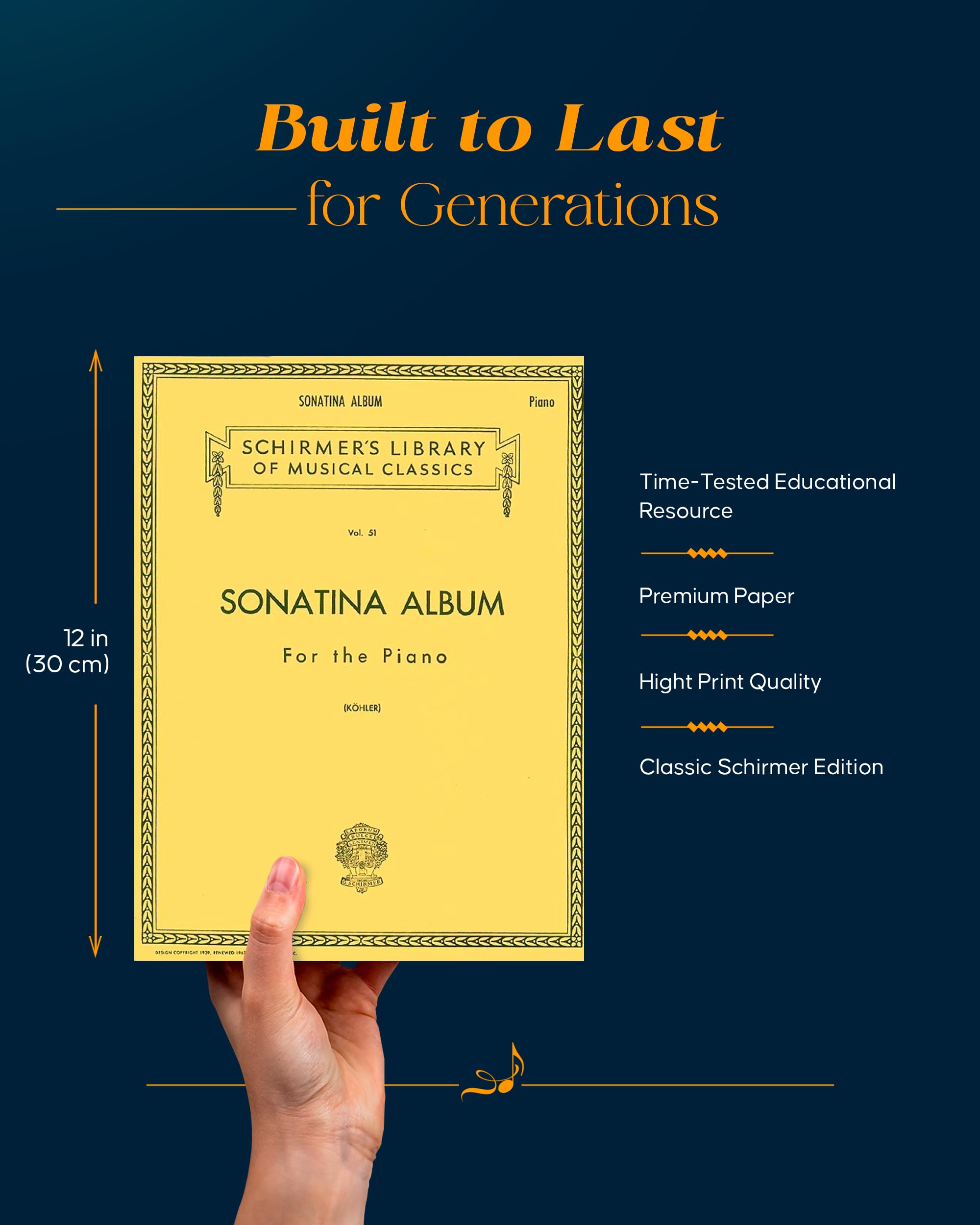 Sonatina Album: Schirmer Library of Classics Volume 51 Piano Solo (Schirmer's Library of Musical Classics),New