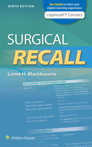 Surgical Recall (Lippincott Connect),Used