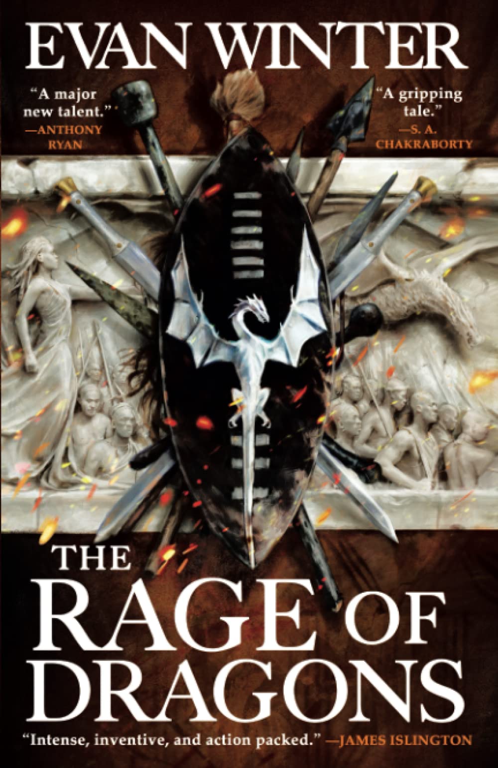 The Rage Of Dragons (The Burning, 1)-used