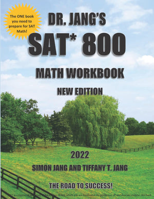 Dr. Jang's SAT* 800 Math Workbook New Edition,Used