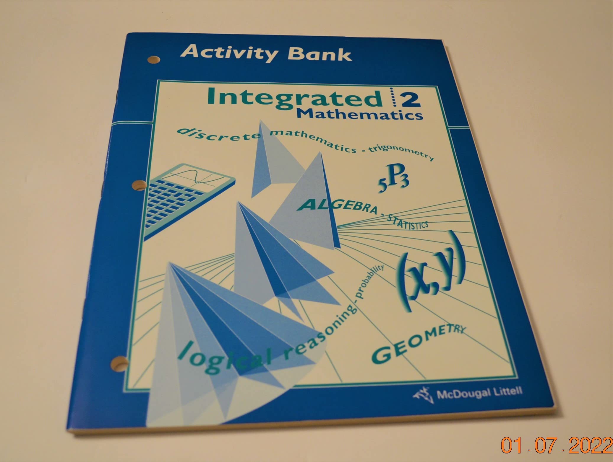 McDougal Littell Integrated Math: Activity Bank Book 2,Used