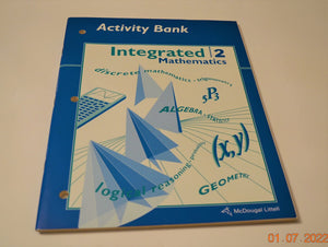 McDougal Littell Integrated Math: Activity Bank Book 2,Used
