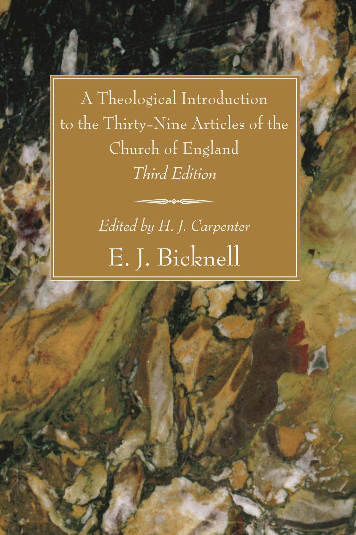 A Theological Introduction To The Thirtynine Articles Of The Church Of England: Third Edition,Used