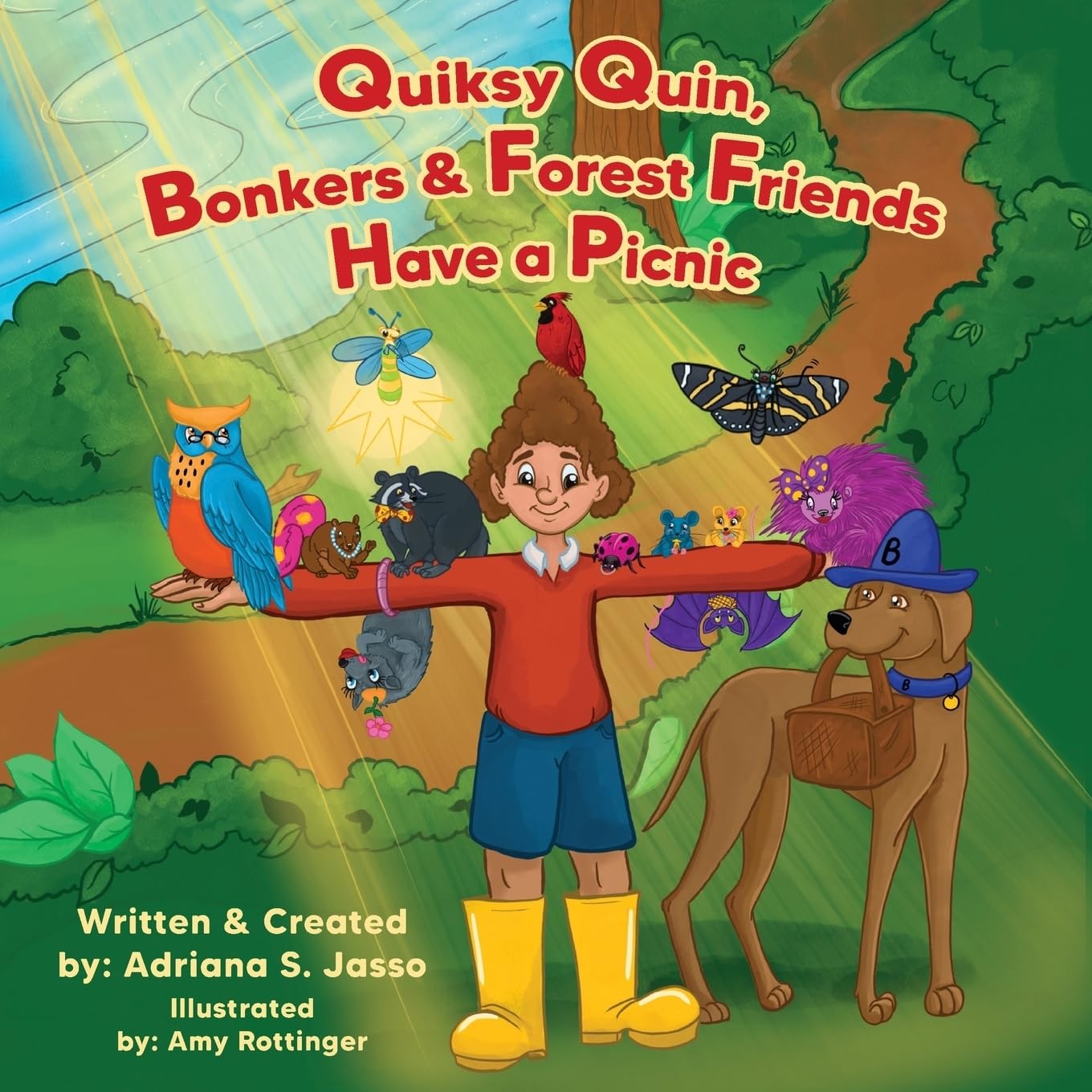 Quiksy Quin, Bonkers & Forest Friends Have a Picnic,Used
