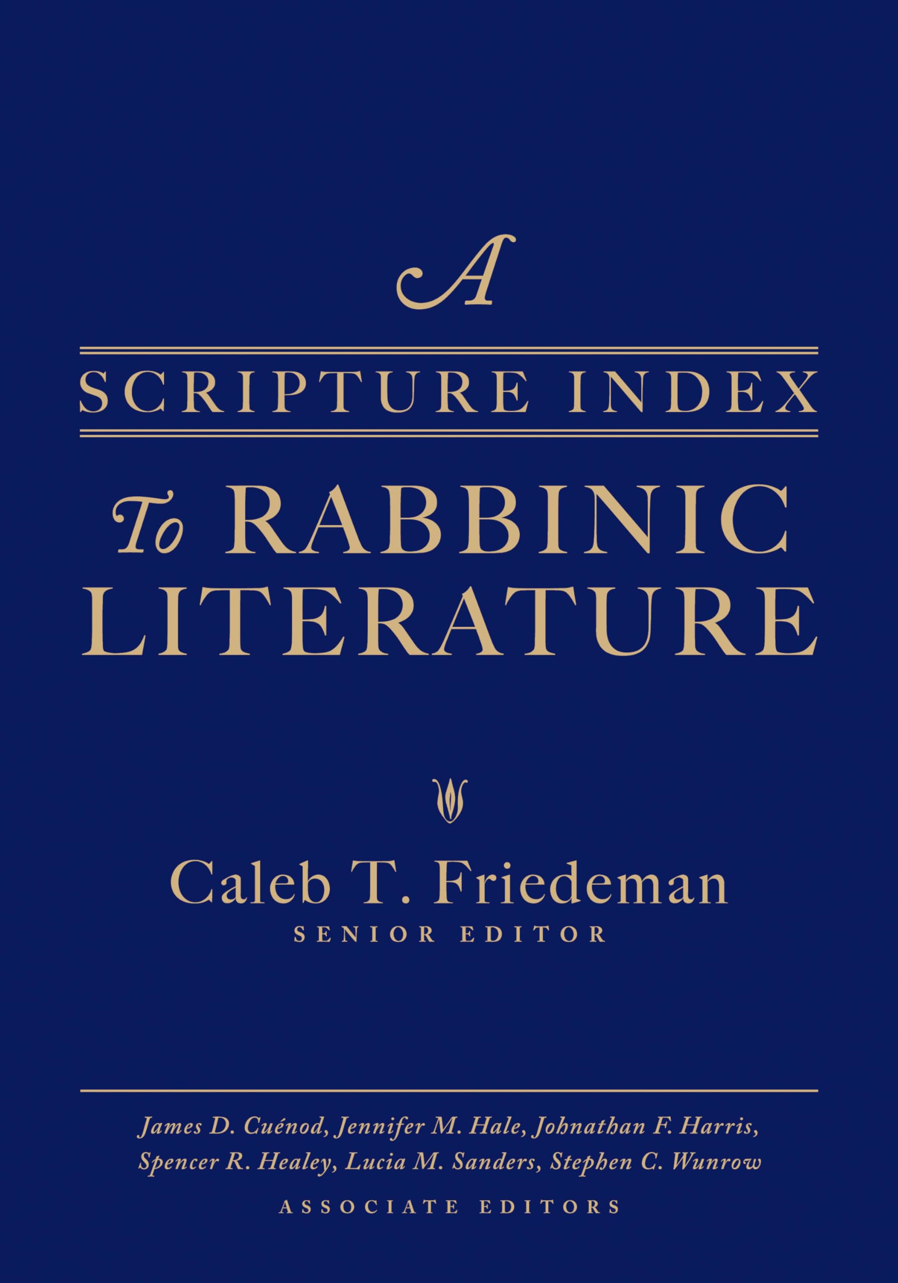 A Scripture Index To Rabbinic Literature,New