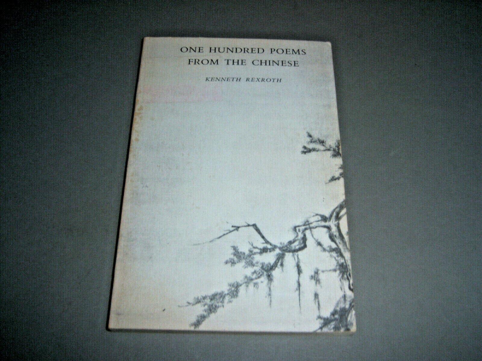 One Hundred Poems From The Chinese (New Directions Book),Used