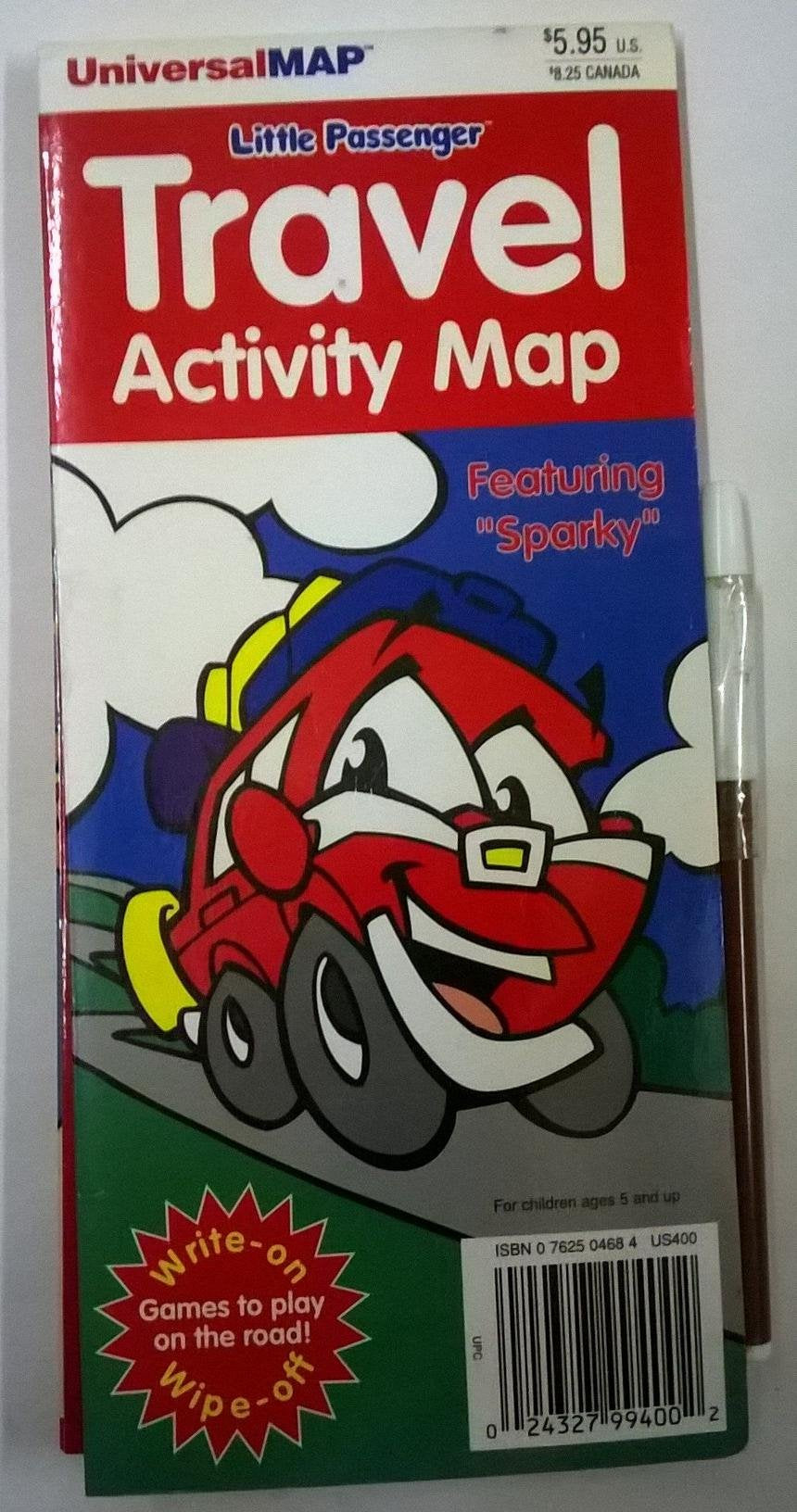 Little Passenger Travel Map,Used