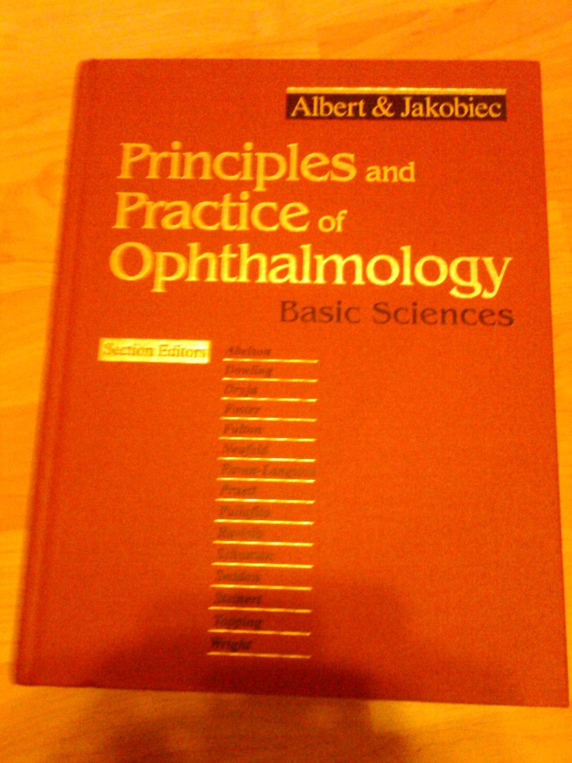 Principles and Practice of Ophthalmology: Basic Sciences,Used