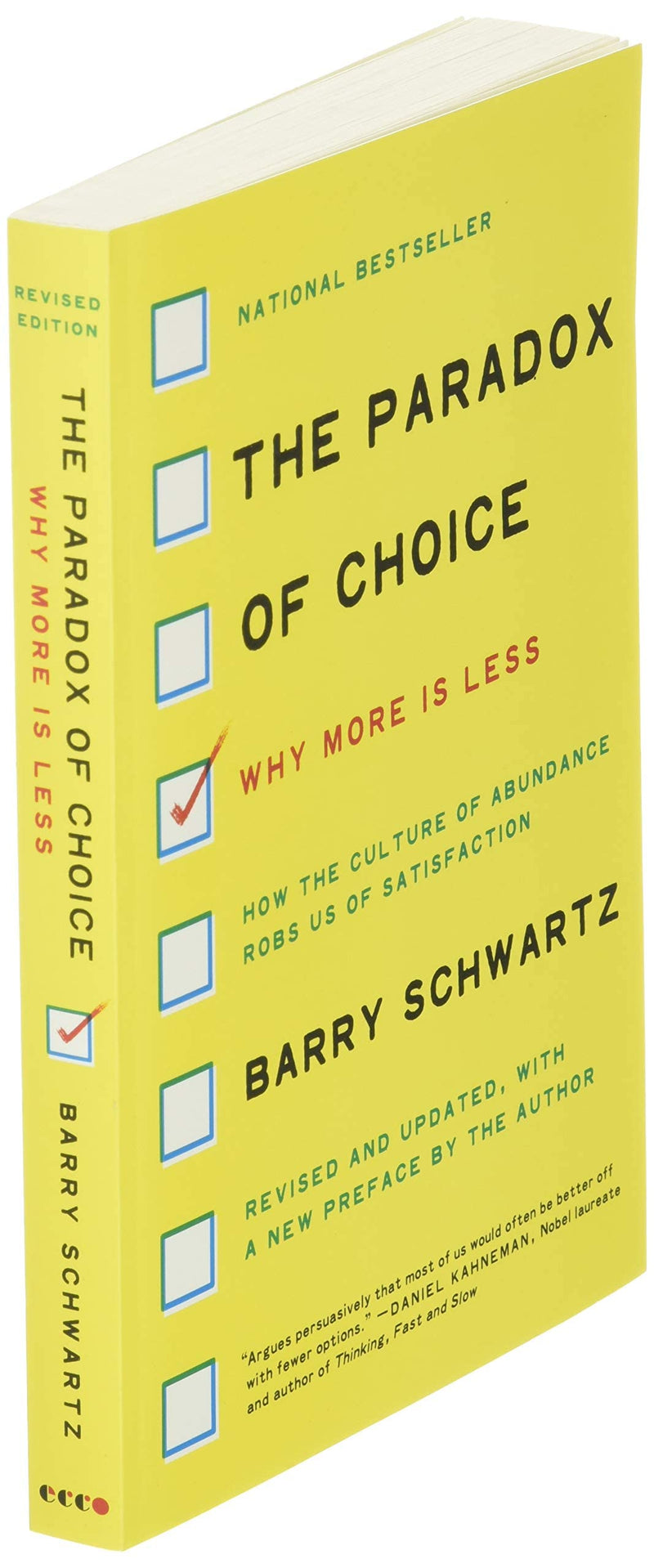 The Paradox Of Choice: Why More Is Less, Revised Edition,New