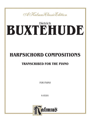 Buxtehude Harpsichord Compositions (Kalmus Edition),Used