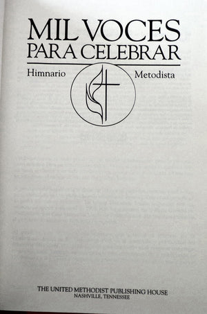 Mil Voces Para Celebrar / A Thousand Voices to Celebrate Blue Hymnal (Spanish Edition),Used