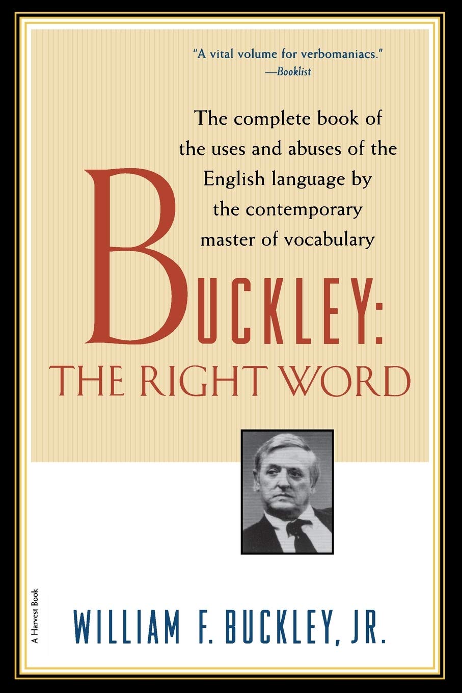 Buckley: The Right Word,Used