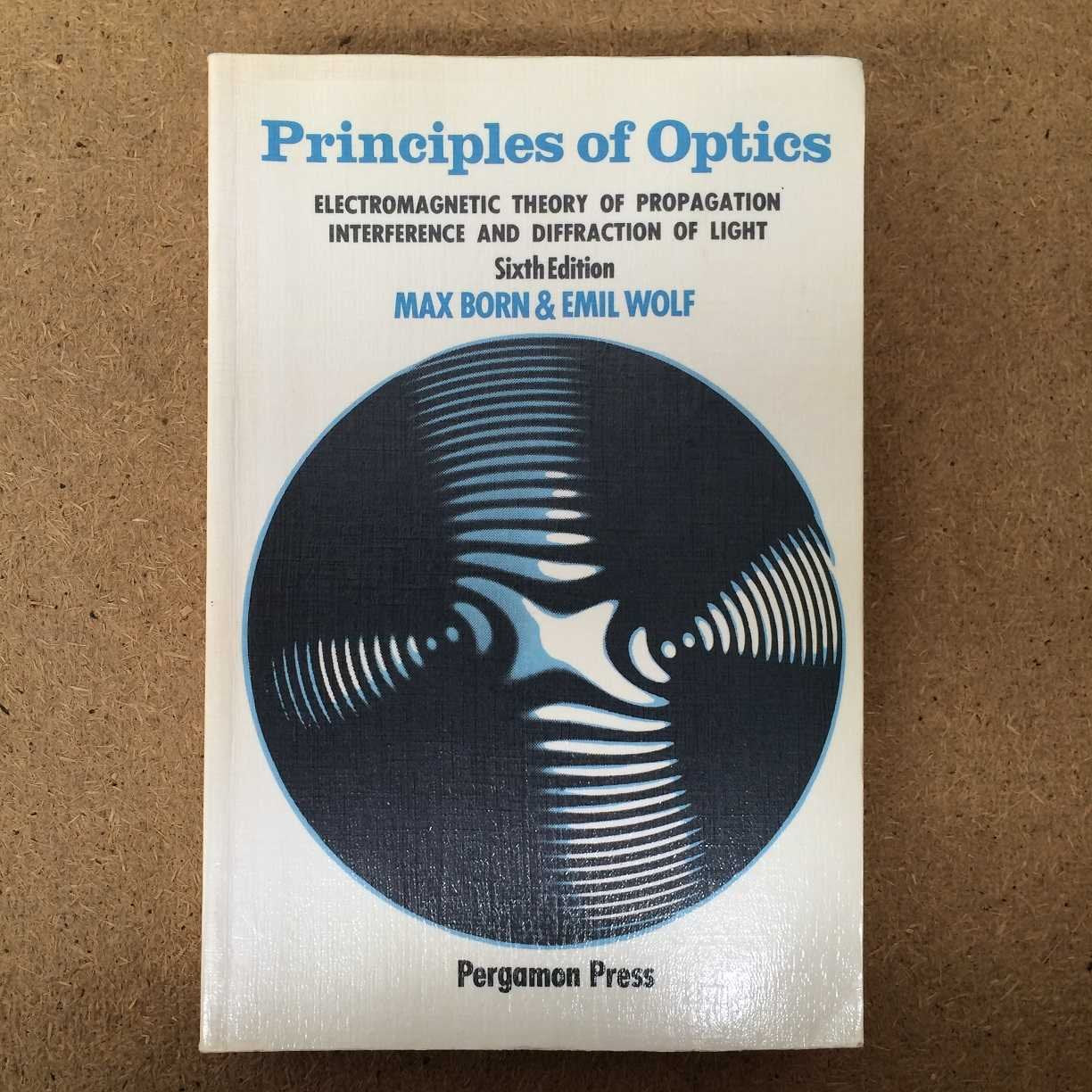 Principles Of Optics: Electromagnetic Theory Of Propagation Interference And Diffraction Of Light