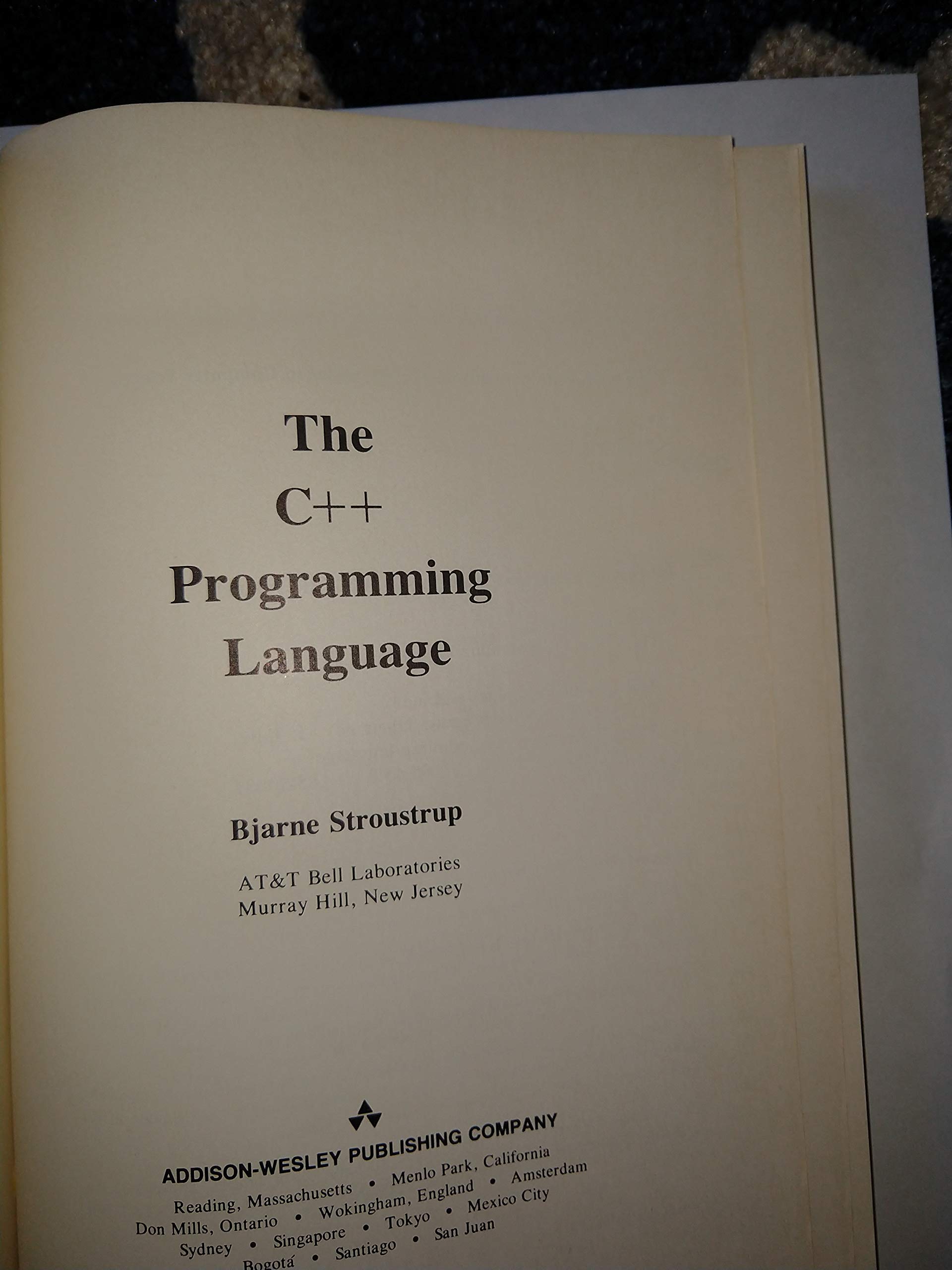 The C++ programming language (AddisonWesley series in computer science),Used