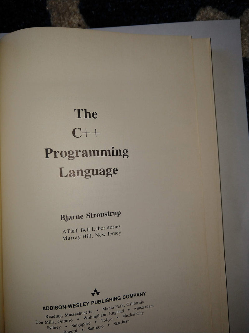 The C++ programming language (AddisonWesley series in computer science),Used